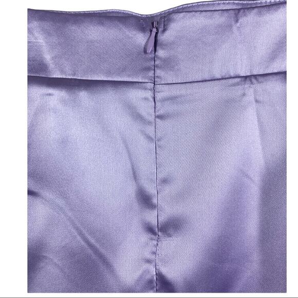 Fashion Nova Lilac Wait For It Slip Skirt - Small - Picture 6 of 8